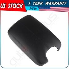 For Honda Accord 2008-2012 Black Center Console Armrest Lid Cover Leather Base