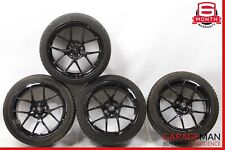 Rota Wheels Kbf Flat Black Wheel Tire Rim Set Of 4 Pc 8.5x18 Et40 18 R18