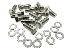 Sbc Intake Manifold Bolts Kit - Hex Stainless 327 350 400 Small Block Chevy 1