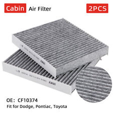 2pcs Cabin Air Filter For Dodge Dart Pontiac Vibetoyota Tacoma Oecf10374
