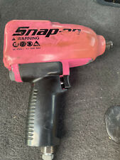 Snap-on Tools Pt850 12 Drive Air Impact Wrench Used Pink Edition