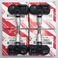 4pcs Genuine Oem Tpms 42607-33021 Pmv-107j For Toyota Lexus Tire Pressure Sensor