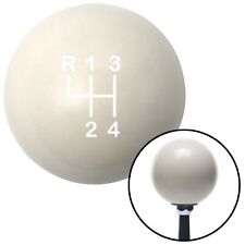 White Shift Pattern 3n Ivory Shift Knob With M16x1.5 Insert Parts Procharger