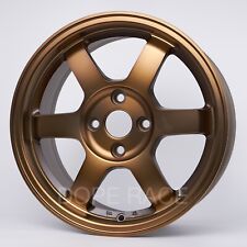 Rota Wheels Grid 15x6.5 38mm 4x100 67.1 Hub Sport Bronze