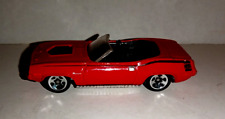 Hot Wheels - 164-scale - 1970 Plymouth Hemi Barracuda Convertible - Red - Loose
