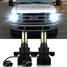 Parts 9008 H13 Led Headlight Bulbs For Ford F 250 F 350 Super Duty 2005-2021
