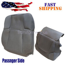 For 2005-19 Nissan Frontier S Sv Passenger Replacement Cloth Seat Cover Gray