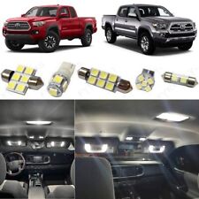 White Led Interior Lights Package Kit For 2016-2022 2023 Toyota Tacomatool Tt5w
