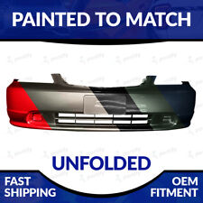 New Painted To Match 2001-2003 Honda Civic Unfolded Front Bumper