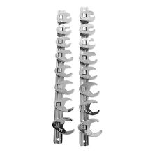 16pc 38-drive Sae Metric Flare Nut Crowfoot Wrench Set W Snap-on Snap-off