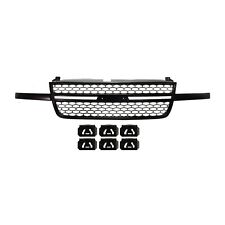 New Black Grille For Chevrolet Silverado 1500 2500 3500 Ships Today