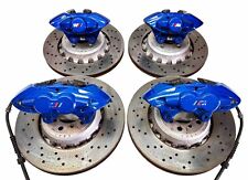 2015 Bmw F82 M4 F80 M3 Blue 370380mm Brembo M Brake Calipers Rotors Set Oem
