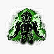 Cool Green Broly Sticker Decal Vinyl For Car Truck Sticker 5 Inch