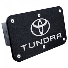 Toyota Tundra Logo Rugged Black Class Iii Trailer Hitch Cover Official Licensed