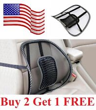 Cool Vent Cushion Mesh Back Lumbar Support Car Office Home Chair Seat Summer