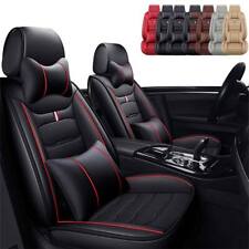 Pillows Leather Seat Cover Full Set 23 Cushion Cover For Honda Accordciviccrv