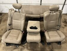 2002-2007 Ford F250 F350 Extended Cab 402040 Front Rear Seats Tanleather