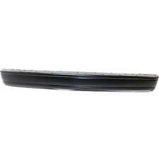 Step Bumper For 1985-1994 Chevrolet Astro Rear Black With Impact Strip Face Bar