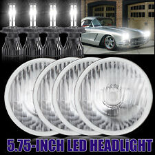 4pcs 5.75 5-34 Led Headlights Hilo Beam 6000k For Chevy Chevelle 1964-1970