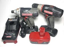 2 Craftsman 19.2v C3 14 Cordless Impact Driver Drills 1 Battery And Charger