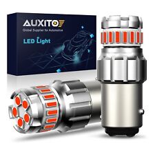 Auxito Canbus Pure Red 1157 Led Bulb Tail Stop Brake Turn Signal Light 7528 2357