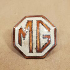 Vintage Mg Mgb Marque Emblem Badge Lapel Pin
