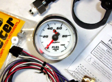 Autometer 7163 C2 2-116 Electric Fuel Pressure Gauge With Sender 0-100psi Mint