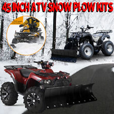 New 45 Inch Atv Snow Plow Heavy Duty Universal Snow Plow Kit For Pickup Utv Atv
