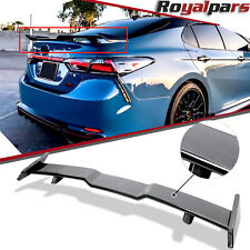 For 2018-21toyota Camry Trd Style Rear Trunk Spoiler Wing Lip Carbon Fiber Style