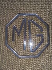 Mg Trunk Vintage Emblem For Mga Mg Midget Mgb 1955 1969 Chrome Metal Vintage