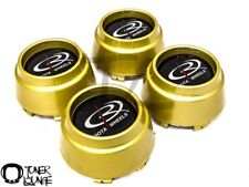 Rota Wheels Center Caps Gold 4pcs Replacement Set P45r P45 Rb