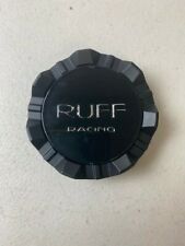 Ruff Racing Wheels C124601cap Matte Black Center Cap