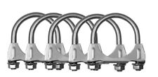5pcs 2.25 Universal Exhaust Muffler Tail Pipe U-clamps