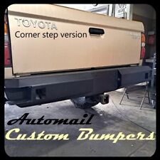 Off-road Steel Rear Bumper Wcorner Steps For Toyota Tacoma 1st Gen 95-04