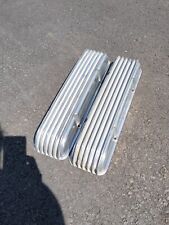 Vintage Cal Custom 40-2000 Sbc Finned Valve Covers Small Block Chevy 350