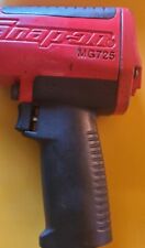 Snap-on Mg725 12 Heavy Duty Air Impact Wrench Red Used Works As It Should