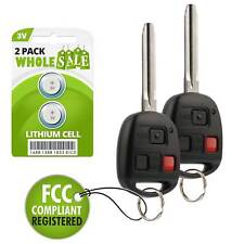 2 Replacement For 1998 1999 2000 2001 2002 Toyota Land Cruiser Key Fob Remote