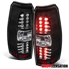 Black Fit 2007-2012 Chevy Avalanche Led Tail Lights Brake Lamps Leftright 07-12
