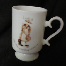 Holly Hobbie Pedestal Coffee Mug Cup   Hh4.