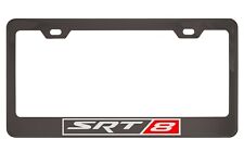 Black Chrome License Plate Frame For Srt8 Srt-8