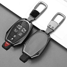 Zinc Alloy Car Remote Key Fob Case Cover Bag Holder For Chrysler Dodge Jeep
