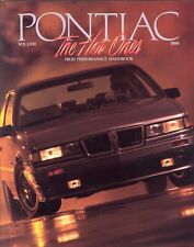 1988 Pontiac High Performance Fiero Firebird Grand Am Grand Prix Sales Brochure