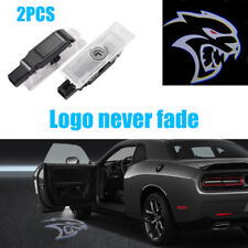 Non-fading Hellcat Pack Ghost Led Door Lights Projector Hd For Dodge Charger