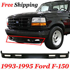 For 1993 1994 1995 Ford F-150 Front New Lower Valance Black Primed Fo1095155
