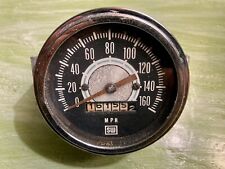 Vintage Stewart Warner Speedometer Green Line 160 Mph Vintage