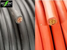 2 Gauge Awg Welding Lead Car Battery Cable Copper Wire Made In Usa Solar