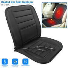 Universal Car Heated Front Rear Seat Cover Cushion Warmer Heating Warming Pads