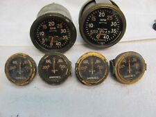Vintage Ac Brand Of Military Truck Large Jeep Gauges