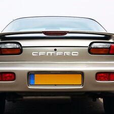 1993-2002 Chevy Camaro Rear Bumper Vinyl Letters Chrome Inserts Stickers Trim