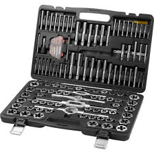 Vevor Tap And Die Set 116pcs Metric And Sae Size Bearing Steel Threading Tool